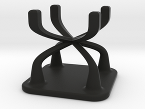 Doll Stool Chair 01 in Black Natural Versatile Plastic