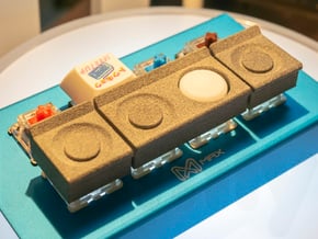 Cassette Recorder Keycap Set in White Natural Versatile Plastic