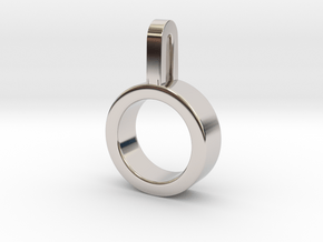 Simply in Rhodium Plated Brass