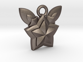 Star Guardian - Jinx (Charm) in Polished Bronzed-Silver Steel