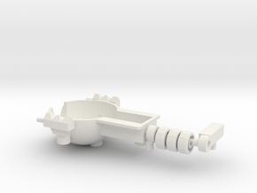 Team Bripler Microman Vehicle in White Natural Versatile Plastic: Small