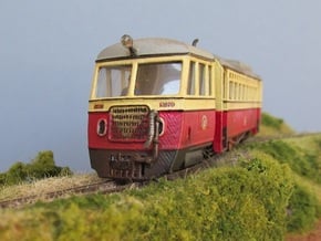 009  Atkinson Walker Railcar Cab - C in White Natural Versatile Plastic