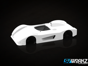 SV Workz - Radical SR3 - Body (1:32) in White Processed Versatile Plastic