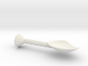 Herb spoon in White Premium Versatile Plastic