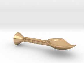 Herb spoon in Natural Bronze