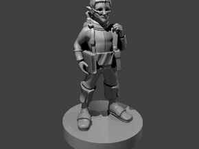 Gnome Wizard 3 in Smooth Fine Detail Plastic