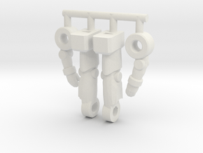 Inchnaut Inchman Limbs in White Natural Versatile Plastic