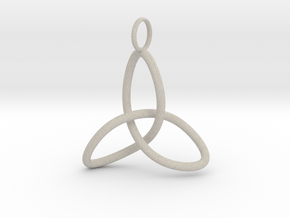 Celtic Knot, simple in Natural Sandstone