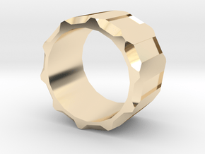 Personal ring in 14K Yellow Gold: 8 / 56.75