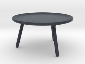 Miniature Norman Copenhagen Table - Nicholai Wiig  in Black PA12: 1:12