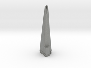 The Shard - London (1:6000) in Gray PA12