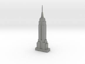 Empire State Building - New York (1:4000) in Gray PA12