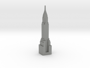 Chrysler Building - New York (1:4000) in Gray PA12
