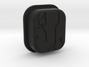 STRSS3D Mech Squonk Button in Black Natural Versatile Plastic