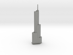 Trump Tower - Chicago (1:4000) in Gray PA12