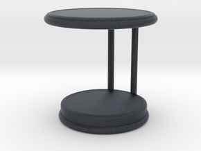 Miniature Rugiano Oblo Side Table - Rugiano in Black PA12: 1:12