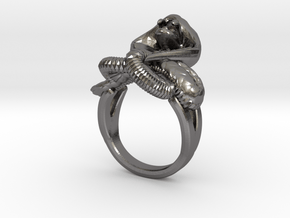 cobra commander ring in Polished Nickel Steel: 8 / 56.75