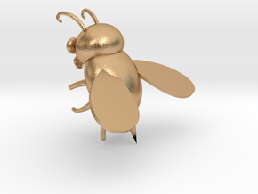 bee in Natural Bronze: Extra Small