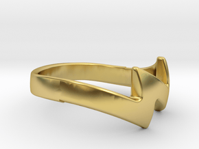 ZUUZ Ring in Polished Brass