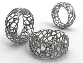 Voro Ring No.1 in Polished Silver