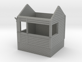 Freshwater signalbox 4mm/ft in Gray PA12