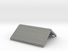 Freshwater signalbox roof 4mm/ft in Gray PA12