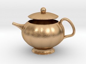 Decorative Teapot in Natural Bronze