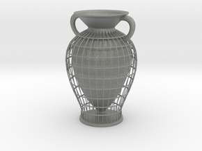 Vase 10233 (downloadable) in Gray PA12