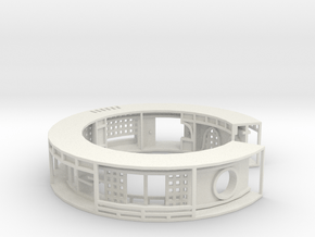 washitsu facades cuff in White Natural Versatile Plastic: Small