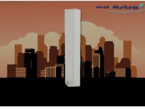 JP Morgan Chase Tower - Houston (1:4000) in White Natural Versatile Plastic