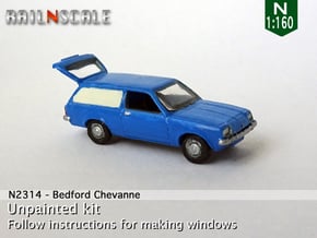 Bedford Chevanne (N 1:160) in Smooth Fine Detail Plastic