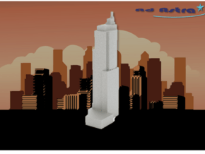 Chifley Tower - Sydney (1:4000) in White Natural Versatile Plastic