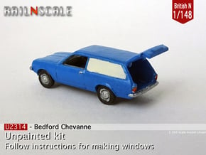Bedford Chevanne (British N 1:148) in Tan Fine Detail Plastic