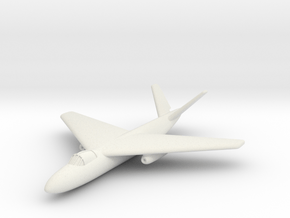 (1:285) Arado Ar Projekt II (V-tail variant) in White Natural Versatile Plastic