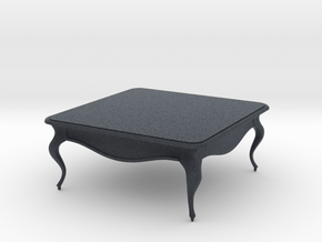 Miniature Chelini Table - Chelini in Black PA12: 1:12