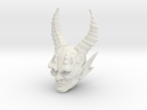mythic demon head 3 in White Natural Versatile Plastic