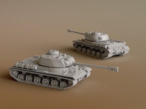 IS-2 Heavy Tank Scale: 1:200 in Tan Fine Detail Plastic