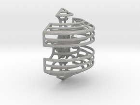 Wireframe Astrolabicon // Side A in Aluminum