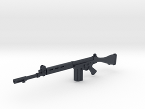 FN FAL 1:18 scale in Black PA12