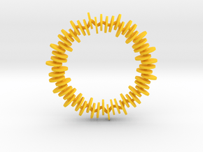 Genea Bracelet in Yellow Processed Versatile Plastic