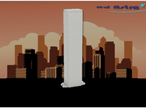 AON Center - Chicago (1:4000) in White Natural Versatile Plastic