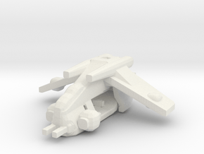 Republic LAAT Gunship in White Natural Versatile Plastic: Medium