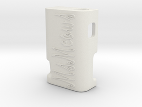 CLASSIC [MEOW3D SE] Mech Squonk Mod  in White Natural Versatile Plastic