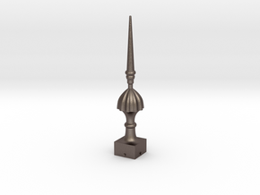 Signal Semaphore Finial (Victorian Spike)1:19scale in Polished Bronzed-Silver Steel