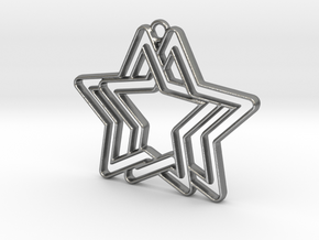 Double stars intertwined in Natural Silver