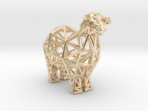 Sheep in 14K Yellow Gold