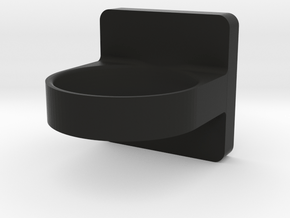 Square Signet Ring - Ring Band in Black Premium Versatile Plastic: 11 / 64