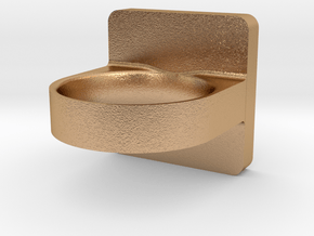 Square Signet Ring - Ring Band in Natural Bronze: 11 / 64