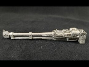 Small Knight - Repeater Cannon - Left in Tan Fine Detail Plastic