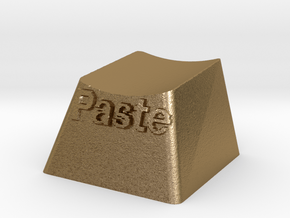 Paste Key in Polished Gold Steel